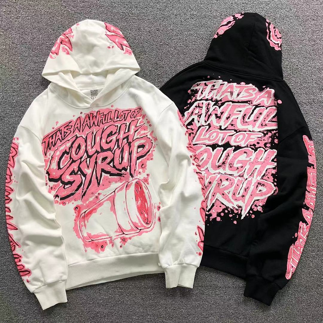 Cough Syrup 258 COU⭐H SY⭐UP HOODIE 3204211372 (Im 170Cm 60Kg I Wear Size M In The Phot)