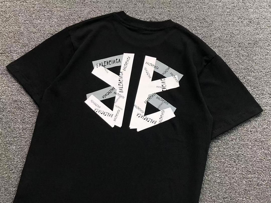 Balenciaga 115 B⭐L⭐⭐⭐IA⭐A T-SHIRT 124708104 (Im 170Cm 60Kg I Wear Size S In The Phot) - Image 12