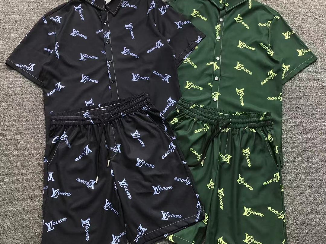 Louis Vuitton 165 L⭐ SHIRT SHORTS 3206062420 (Im 170Cm 60Kg I Wear Size L In The Phot) - Image 7