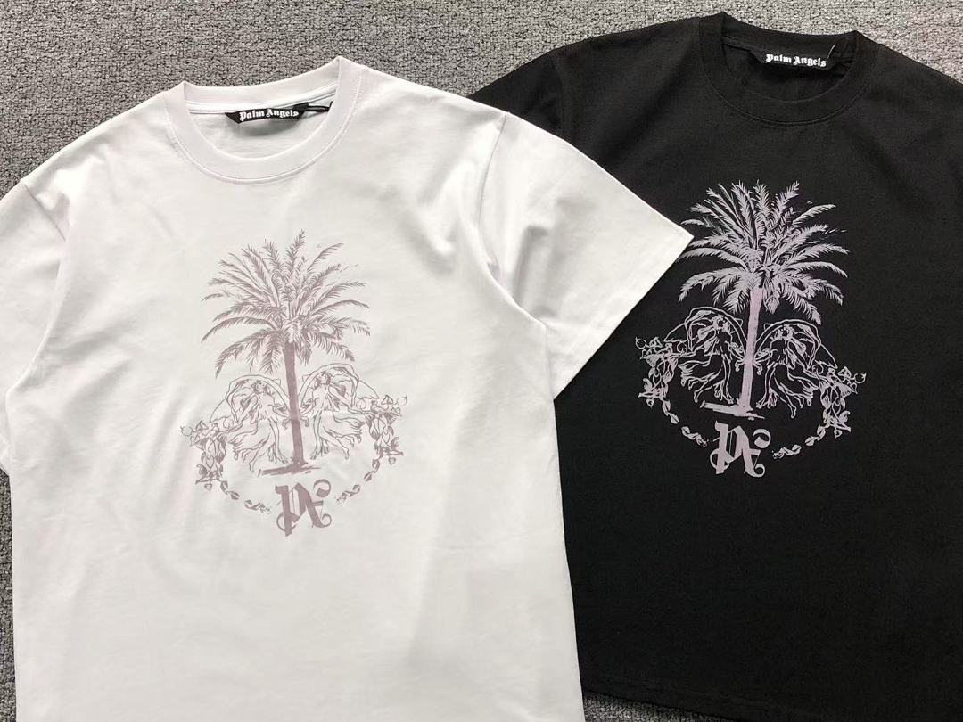Palm Angels 78 PALM ANGELS T-SHIRT 41070121121 (Im 170Cm 60Kg I Wear Size S In The Phot) - Image 6