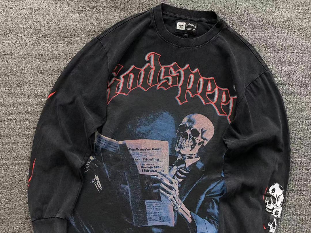 Godspeed 135 GO⭐S⭐E⭐D LONG SLEEVED 3112064317 (Im 170Cm 60Kg I Wear Size S In The Phot) - Image 7