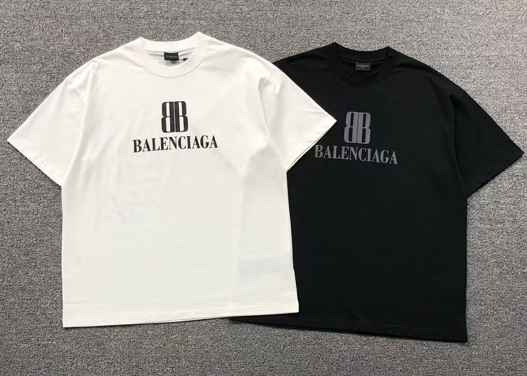 Balenciaga 88 B⭐L⭐⭐⭐IA⭐A T-SHIRT 22013003170 (Im 170Cm 60Kg I Wear Size L In The Phot) - Image 5