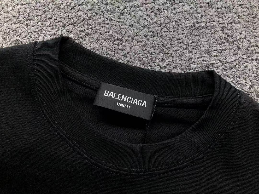 Balenciaga 118 B⭐L⭐⭐⭐IA⭐A T-SHIRT 4112003133 (Im 170Cm 60Kg I Wear Size XL In The Phot) - Image 19