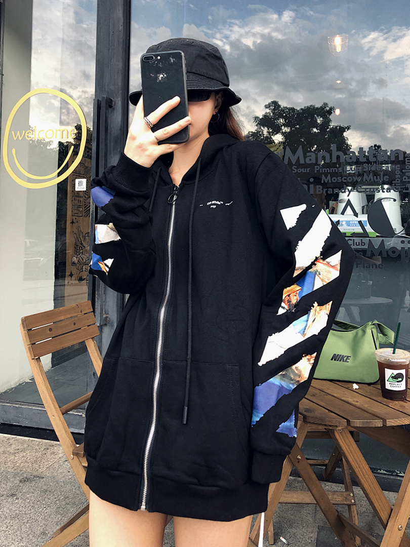 Off-White 135 OFF-WHITE (WHITE HOODIE) - Image 36