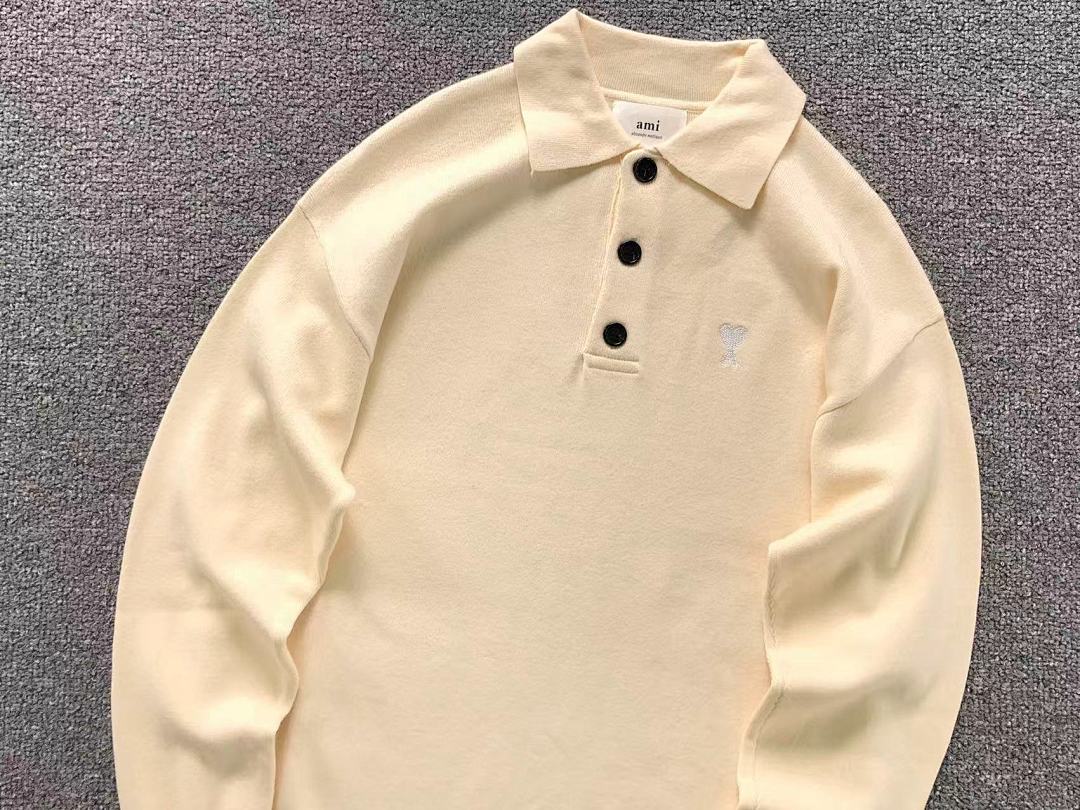 AMI 115 AMI SWEATER 510180788 (Im 170Cm 60Kg I Wear Size S In The Phot) - Image 14