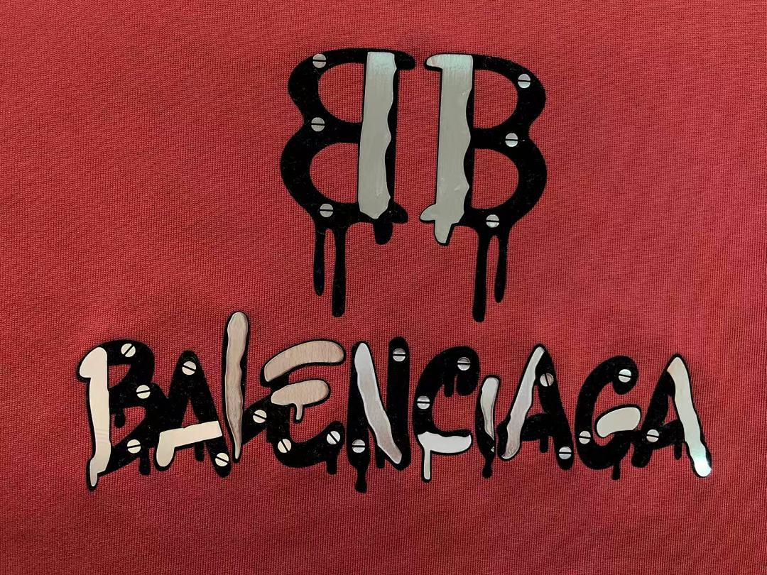 Balenciaga 115 B⭐L⭐⭐⭐IA⭐A T-SHIRT 3201300421 (Im 170Cm 60Kg I Wear Size M In The Phot) - Image 18
