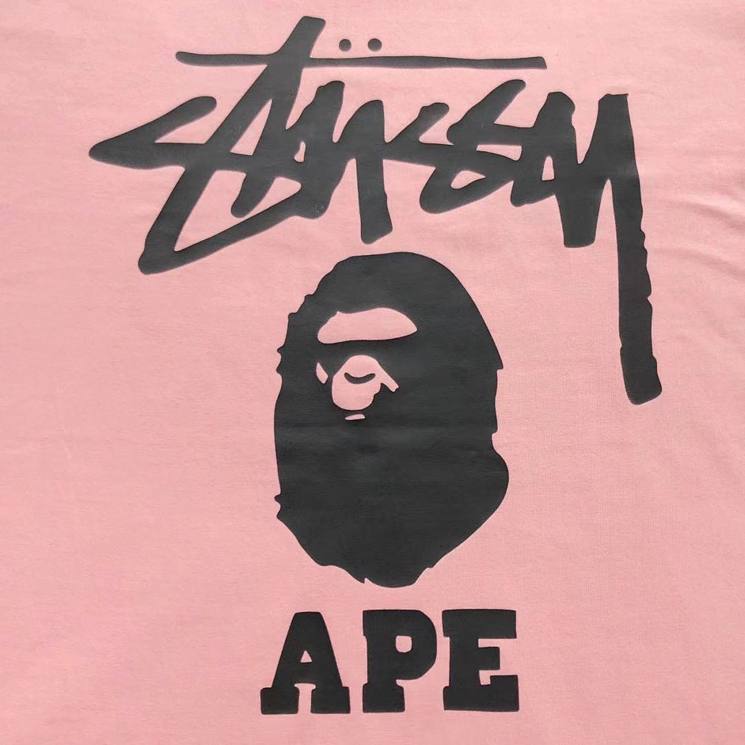 Bape 78 BAPE STUSSY T-SHIRT - Image 8