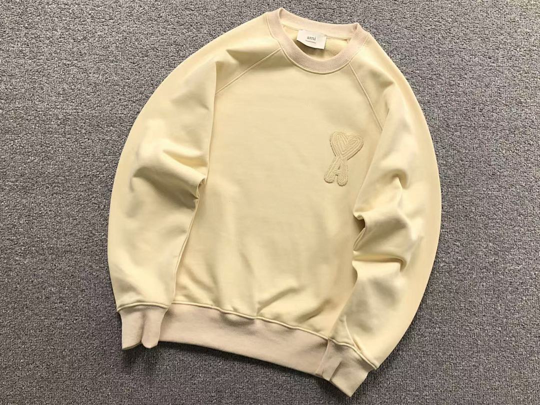 AMI 125 AMI HOODIE 3201081017 (Im 170Cm 60Kg I Wear Size S In The Phot) - Image 11