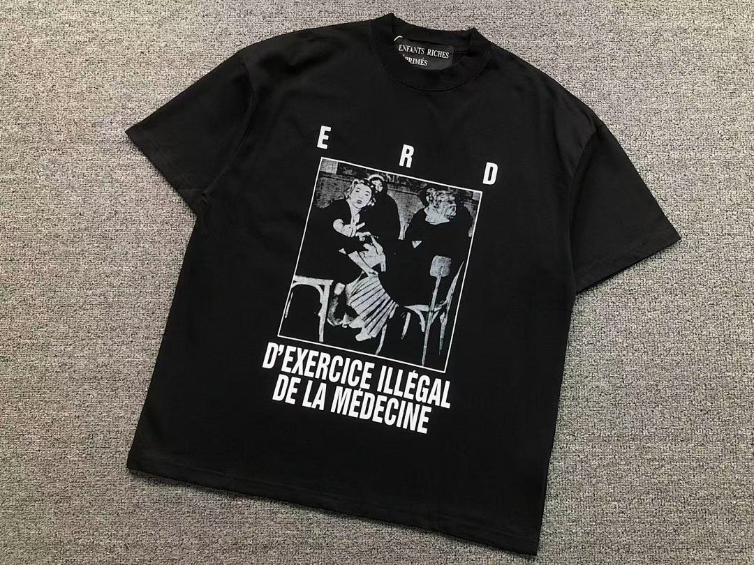 Chanel 85 ENFANTS RICHES DEPRIMES T-SHIRT 5232110162 (Im 170Cm 60Kg I Wear Size M In The Phot) - Image 6