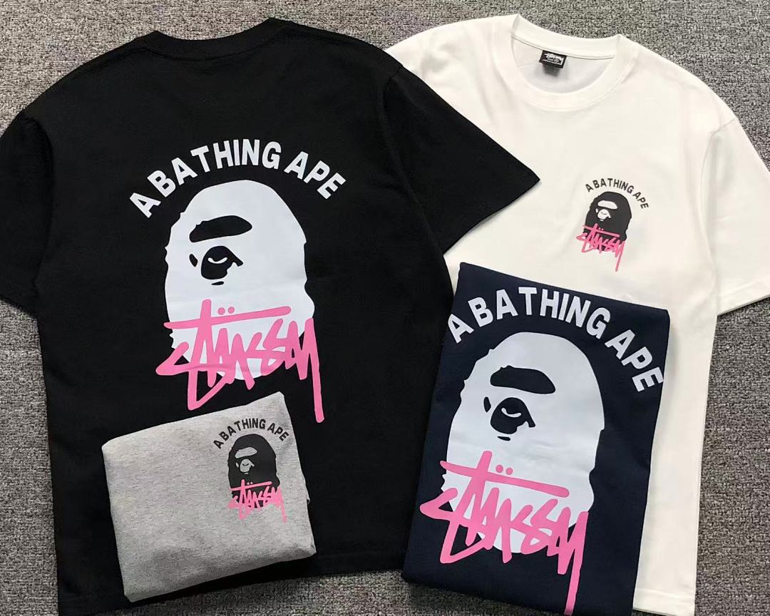Bape 85 BAPE STUSSY T-SHIRT 3111050321 (Im 170Cm 60Kg I Wear Size M In The Phot) - Image 6