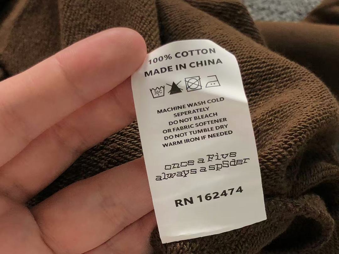 Sp5der TROUSERS SP5DER HOODIE - Image 36