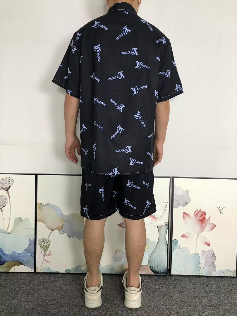 Louis Vuitton 165 L⭐ SHIRT SHORTS 3206062420 (Im 170Cm 60Kg I Wear Size L In The Phot) - Image 5
