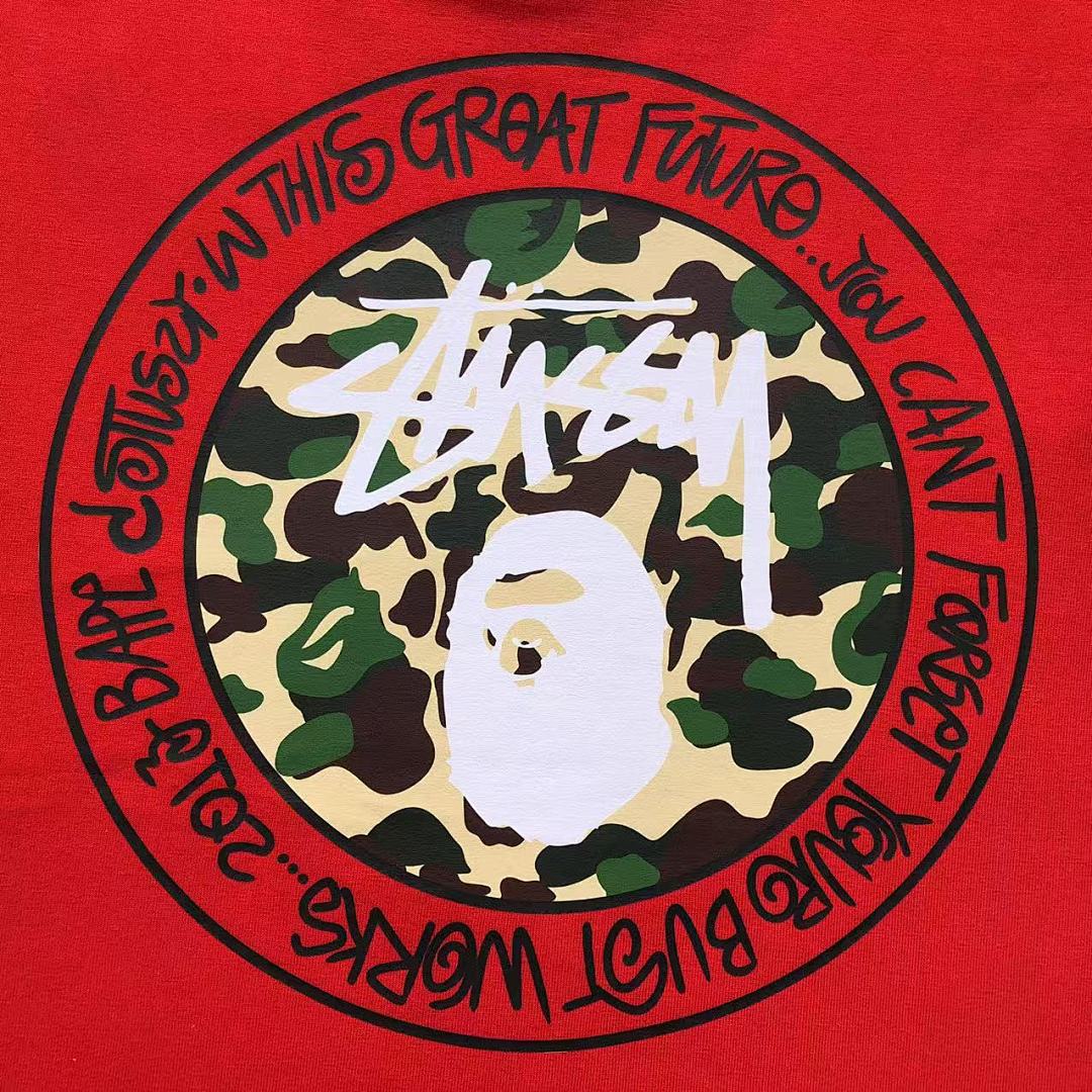 Bape 78 BAPE STUSSY T-SHIRT 411183242 (Im 170Cm 57Kg I Wear Size S In The Phot) - Image 12