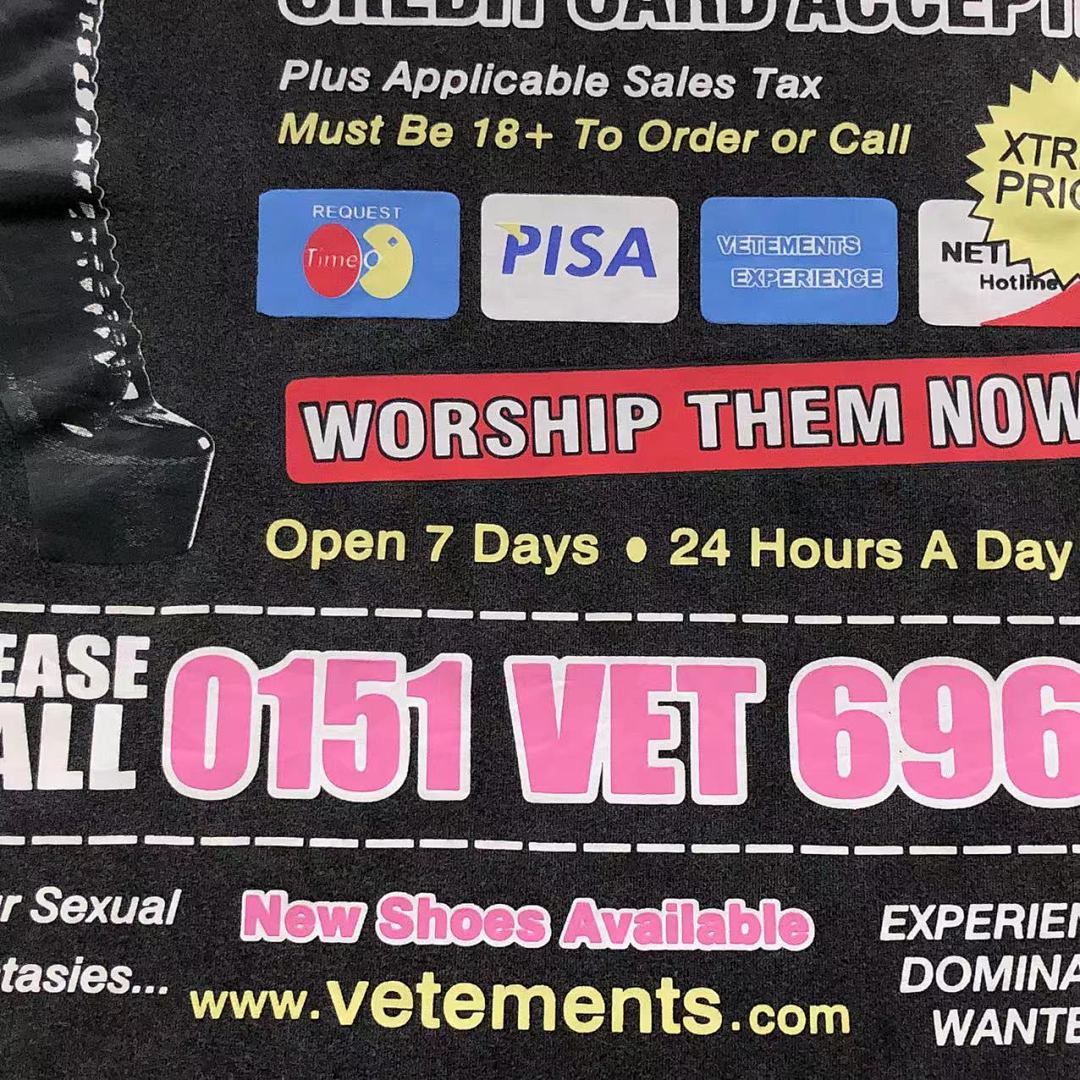 Vetements 225 VETEMENTS LONG SLEEVED 3112180617 (Im 170Cm 60Kg I Wear Size S In The Phot) - Image 10
