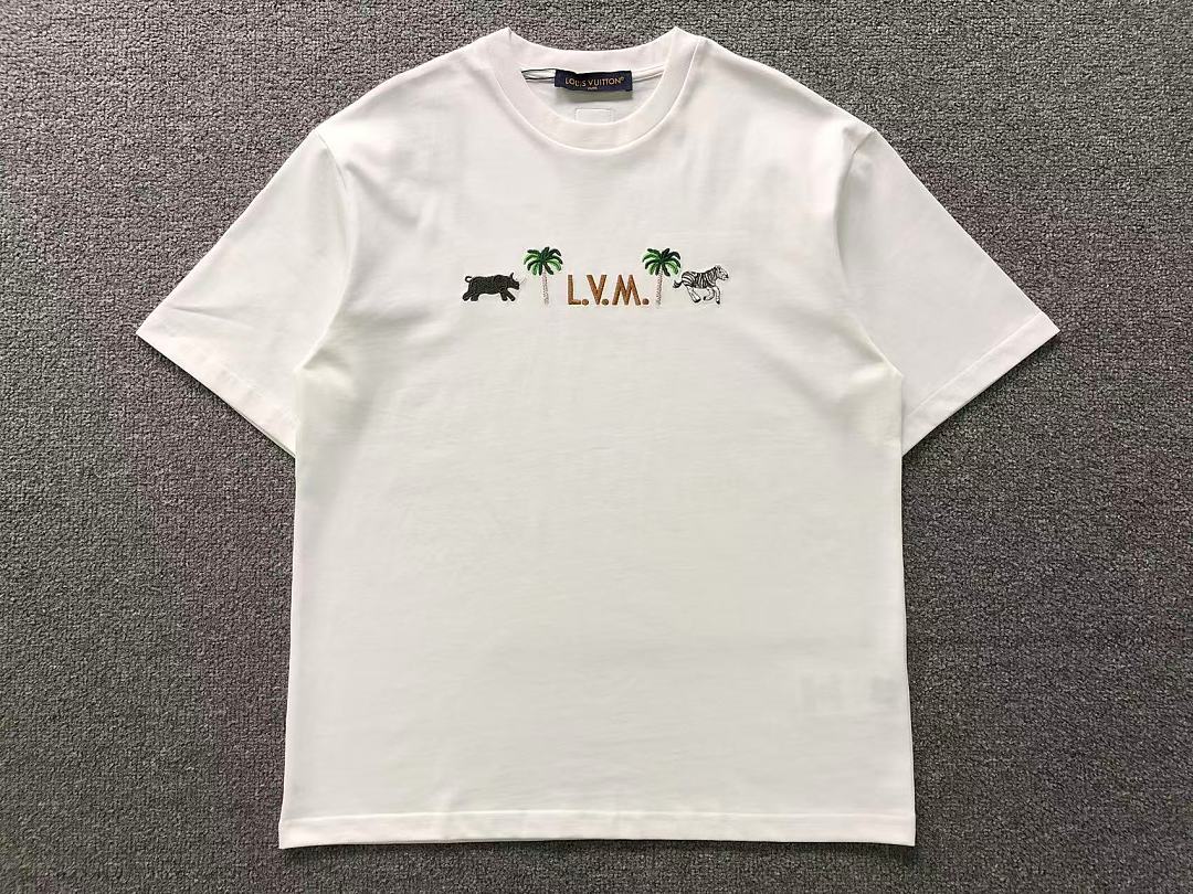 Louis Vuitton 135 L⭐ T-SHIRT 22051504125 (Im 170Cm 60Kg I Wear Size S In The Phot) - Image 5
