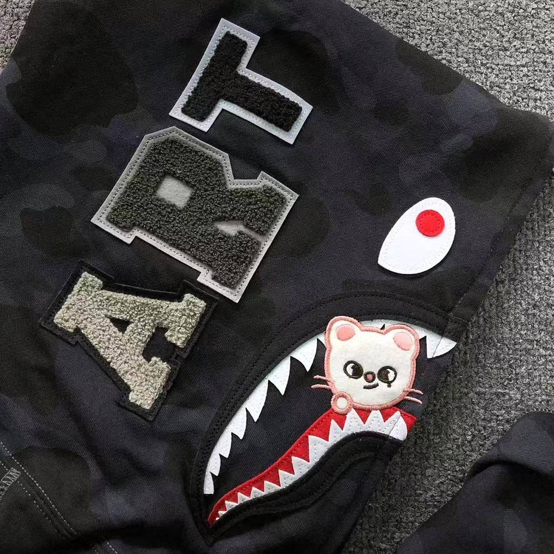 Bape 305 BAPE HOODIE 3205200311 (Im 170Cm 60Kg I Wear Size M In The Phot) - Image 27