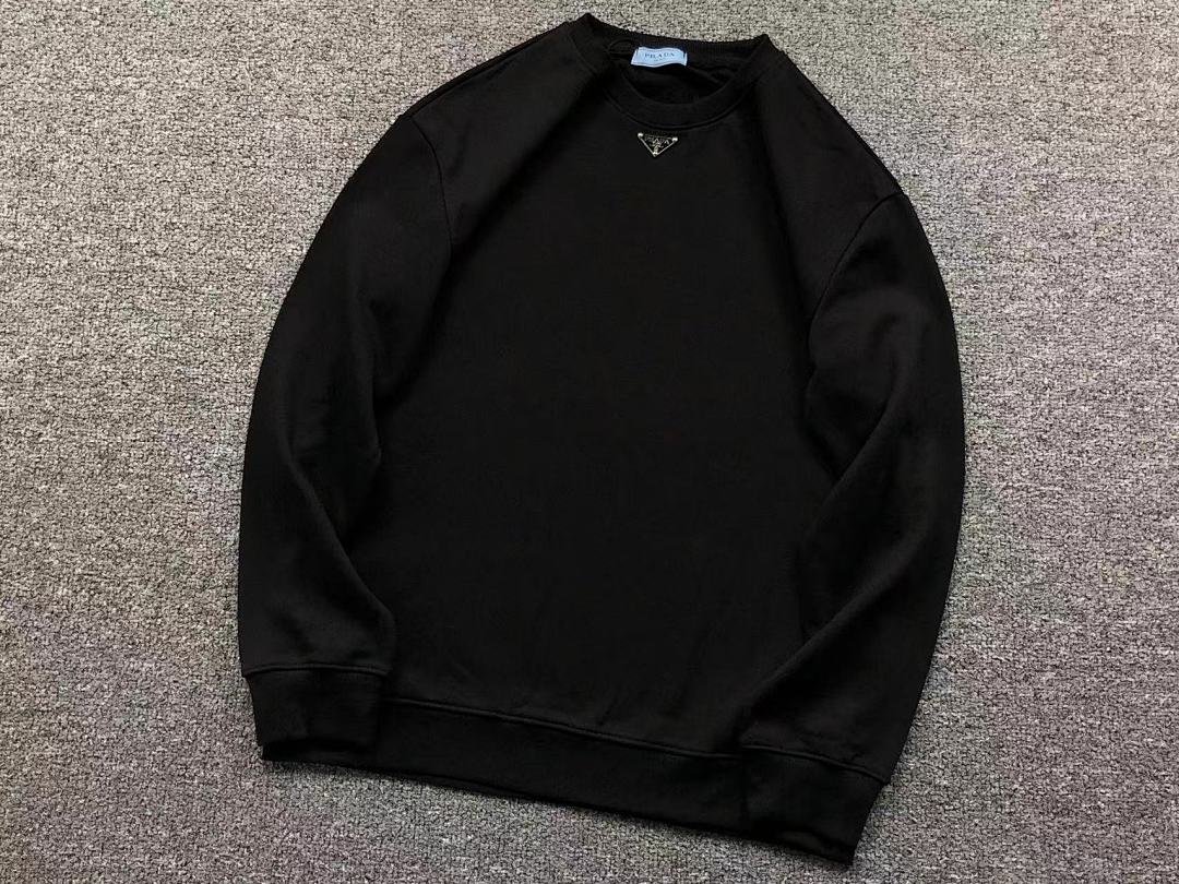 Prada 98 P⭐A⭐A HOODIE 1110310132 (Im 170Cm 60Kg I Wear Size 2XL In The Phot) - Image 8