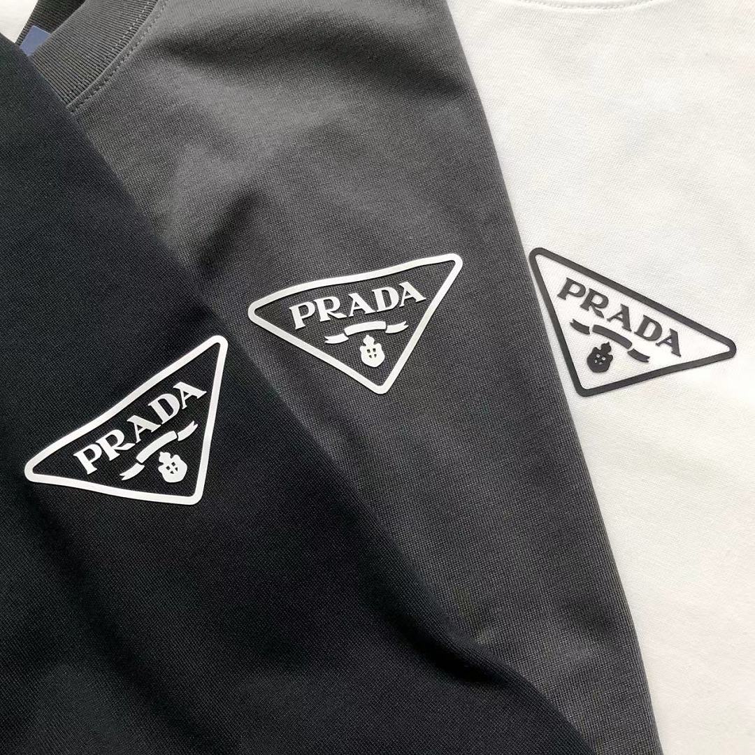 Prada 118 P⭐A⭐A T-SHIRT 3206130221 (Im 170Cm 60Kg I Wear Size L In The Phot) - Image 14