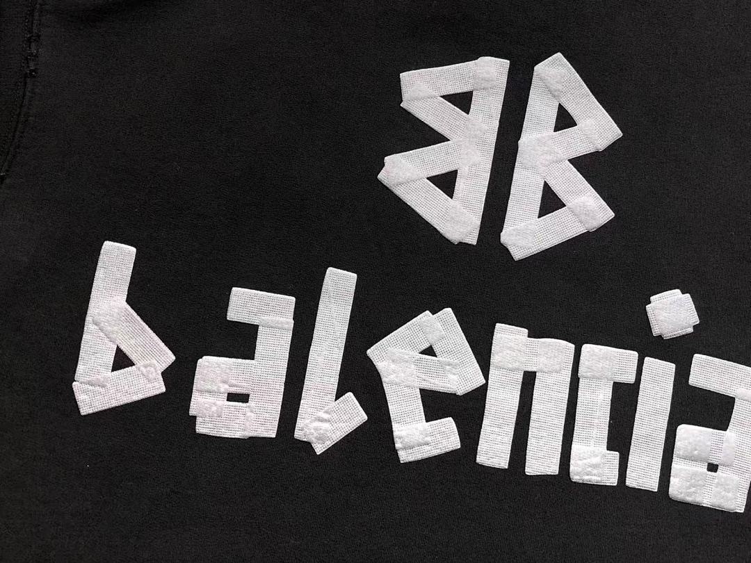 Balenciaga 258 B⭐L⭐⭐⭐IA⭐A HOODIE 31010043221 (Im 170Cm 60Kg I Wear Size M In The Phot) - Image 9