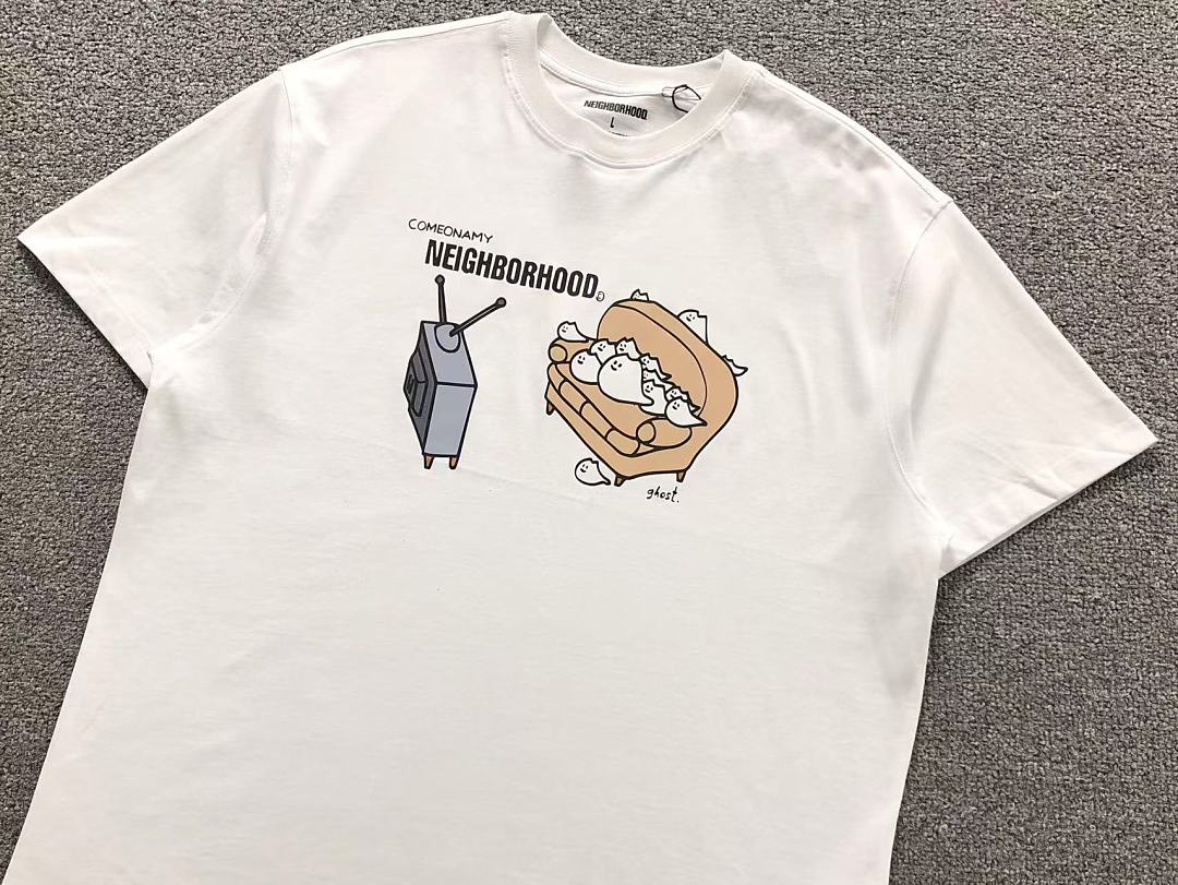 Neighborhood 113 NEIGHBORHOOD T-SHIRT 4208206502 (Im 170Cm 60Kg I Wear Size L In The Phot) - Image 8