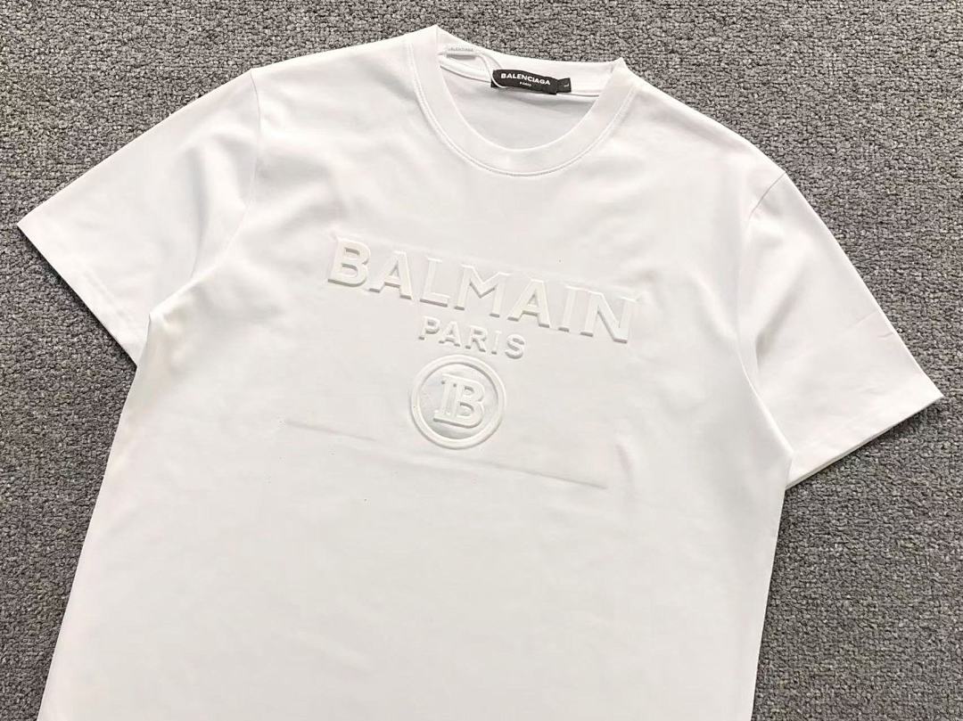 Balmain 85 BALMAIN T-SHIRT 3112102603 (Im 170Cm 60Kg I Wear Size L In The Phot) - Image 8