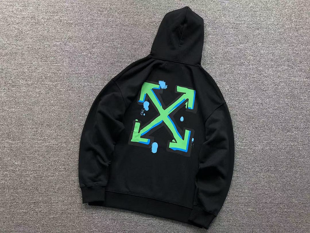 Off-White 168 OFF-WHITE HOODIE 312170619 (Im 170Cm 55Kg I Wear Size M In The Phot) - Image 8