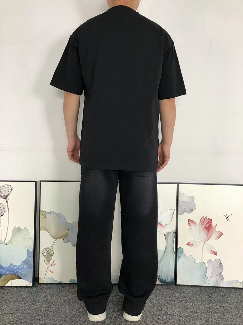 Prada 115 P⭐A⭐A T-SHIRT 520120620 (Im 170Cm 60Kg I Wear Size M In The Phot) - Image 4