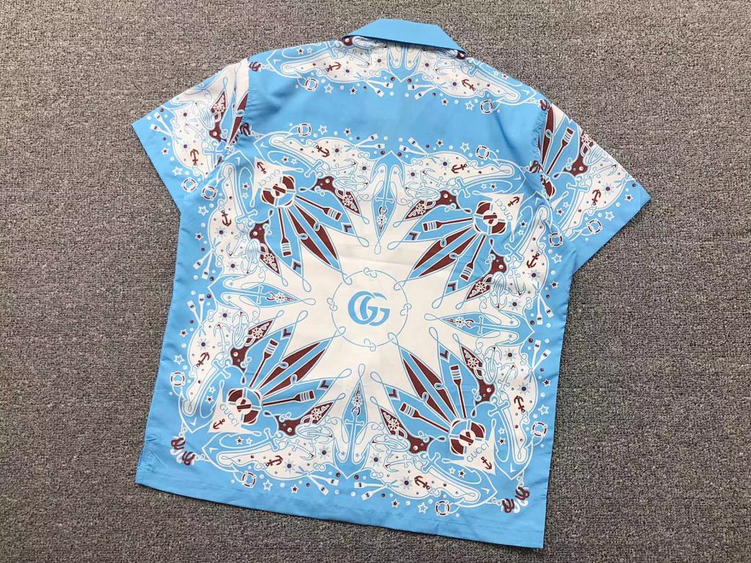 Gucci SHORTS95 G⭐C⭐I SHIRT SHORTS 111201739 (Im 170Cm 55Kg I Wear Size L In The Phot) - Image 8