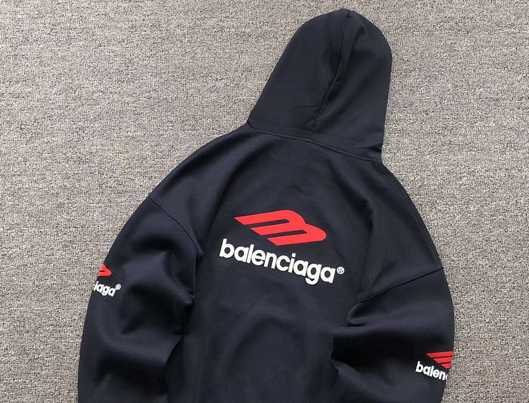 Balenciaga 218 B⭐L⭐⭐⭐IA⭐A HOODIE 41420677 (Im 170Cm 60Kg I Wear Size XS In The Phot) - Image 12