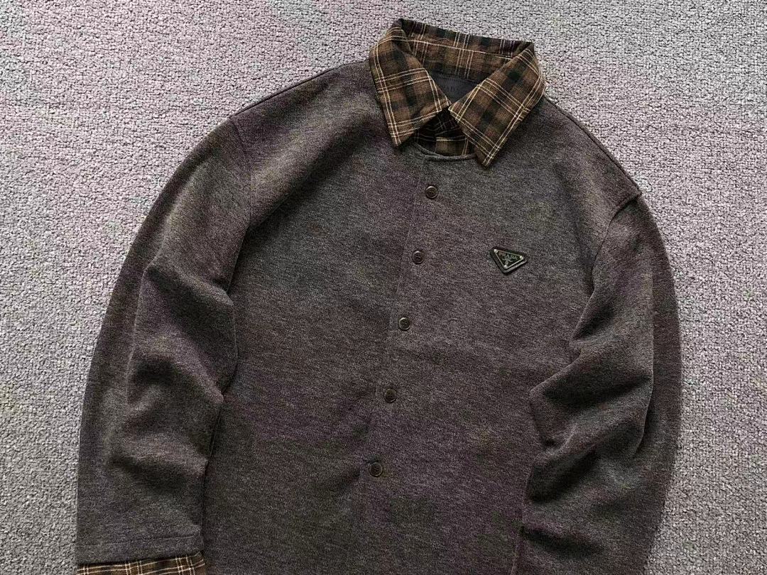 Prada 258 P⭐A⭐A LONG SLEEVED 22031412001 (Im 170Cm 60Kg I Wear Size L In The Phot) - Image 11