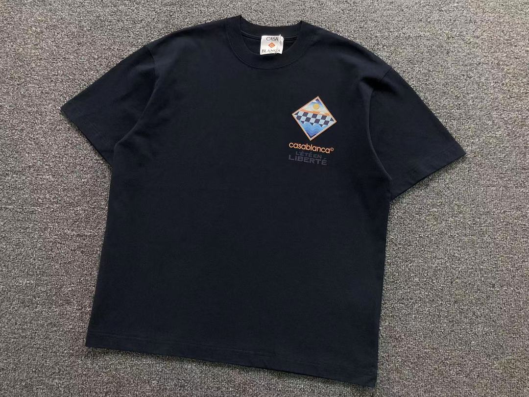 Casablanca 105 CASABLANCA T-SHIRT 52071831127 (Im 170Cm 60Kg I Wear Size L In The Phot) - Image 15