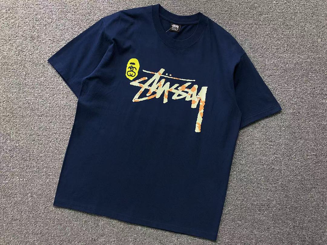 Bape 85 STUSSY BAPE T-SHIRT 3104151831 (Im 170Cm 60Kg I Wear Size L In The Phot) - Image 15