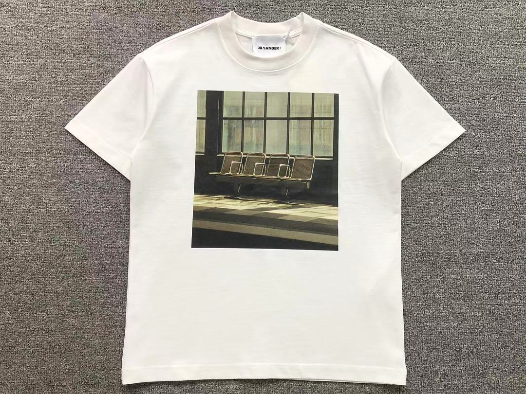 Jil Sander 125 JIL SANDER T-SHIRT 2207252417 (Im 170Cm 60Kg I Wear Size S In The Phot) - Image 5