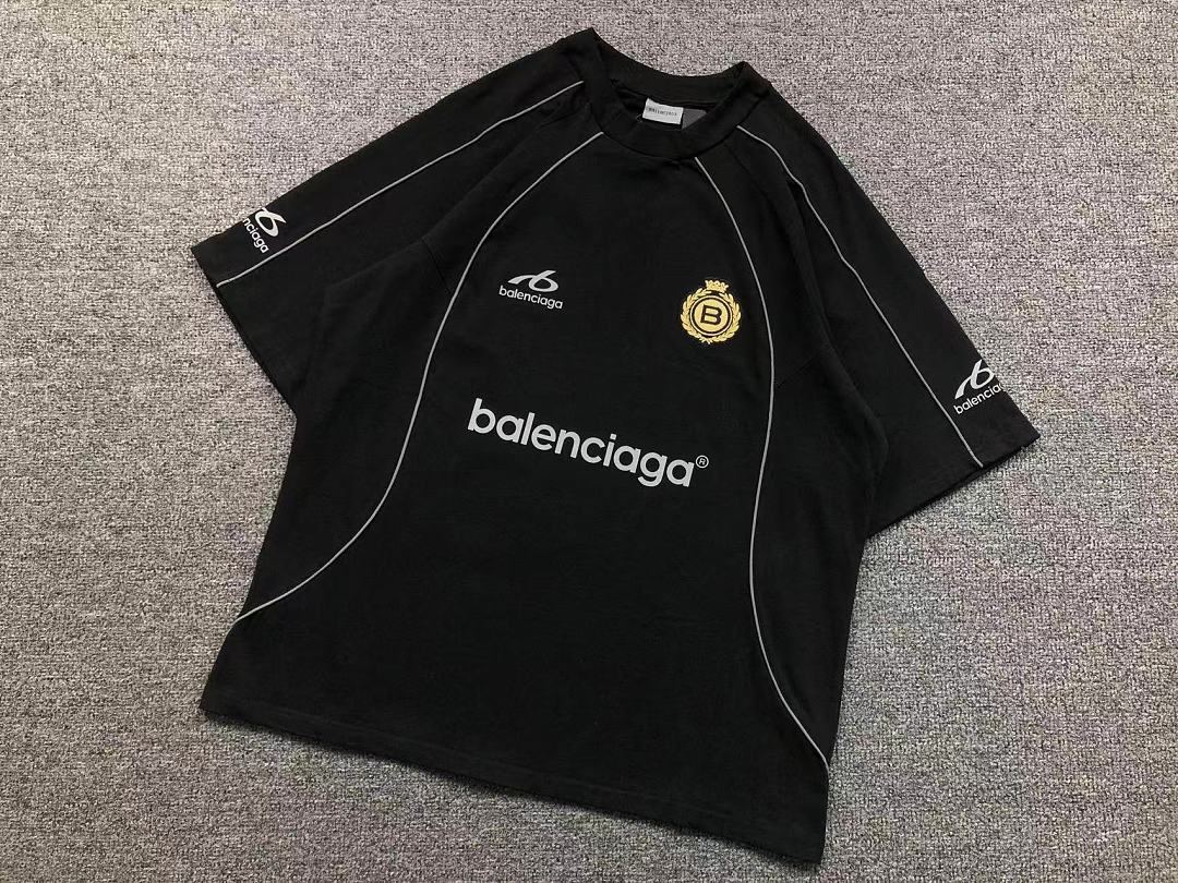Balenciaga 165 B⭐L⭐⭐⭐IA⭐A T-SHIRT 42082101163 (Im 170Cm 60Kg I Wear Size S In The Phot) - Image 6