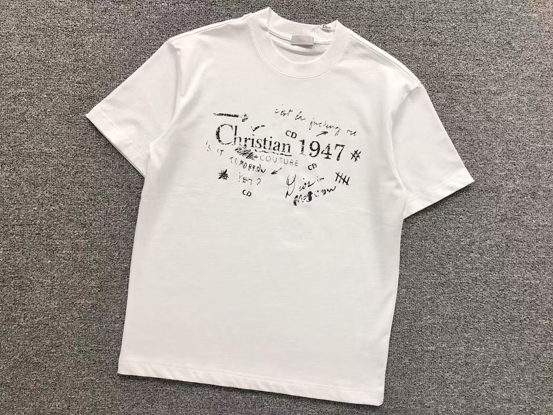 Dior 115 D⭐O⭐ T-SHIRT 405100521 (Im 170Cm 60Kg I Wear Size M In The Phot) - Image 7