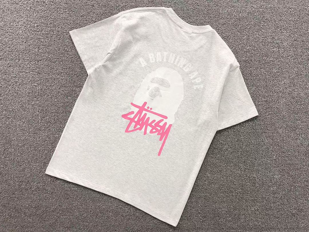 Bape 85 BAPE STUSSY T-SHIRT 4105171717 (Im 170Cm 60Kg I Wear Size S In The Phot) - Image 19
