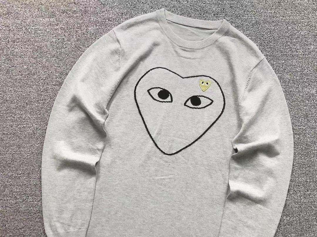 Unbranded 235 CDG SWEATER 2208192501 (Im 170Cm 60Kg I Wear Size 2XL In The Phot) - Image 12
