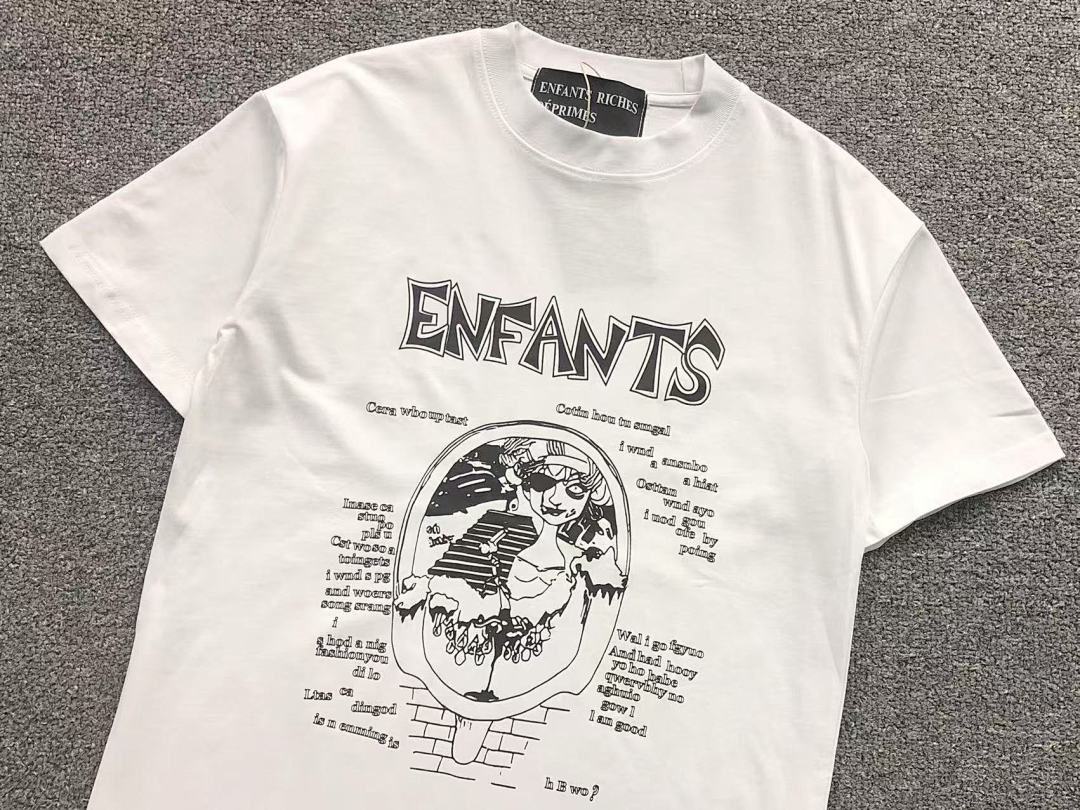Chanel 85 ENFANTS RICHES DEPRIMES T-SHIRT 5212457162 (Im 170Cm 60Kg I Wear Size S In The Phot) - Image 7