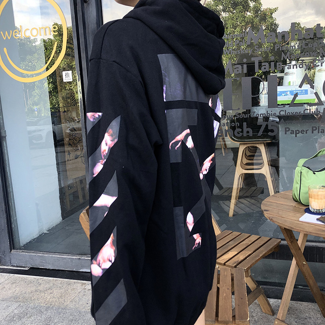 Off-White 126 OFF-WHITE (WHITE HOODIE) - Image 38