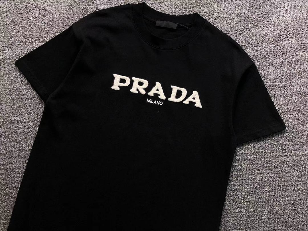 Prada 158 P⭐A⭐A T-SHIRT 22051212001 (Im 170Cm 60Kg I Wear Size S In The Phot) - Image 11