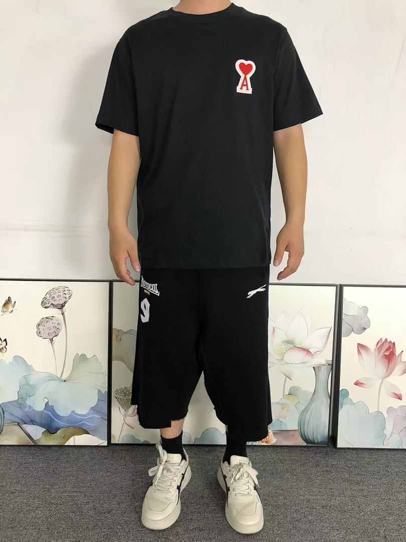 Unbranded 128 AMI T-SHIRT 2112230601 (Im 170Cm 60Kg I Wear Size L In The Phot) - Image 3