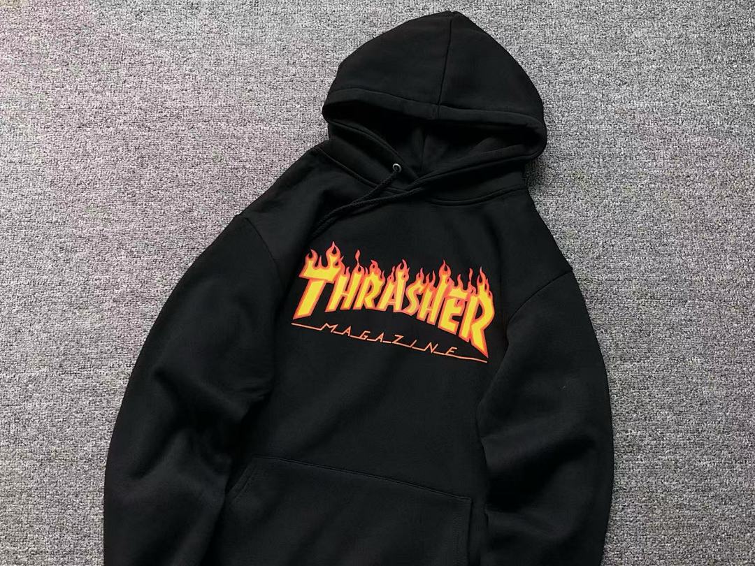 Thrasher 98 THRASHER HOODIE 5101004121 (Im 170Cm 60Kg I Wear Size M In The Phot) - Image 9