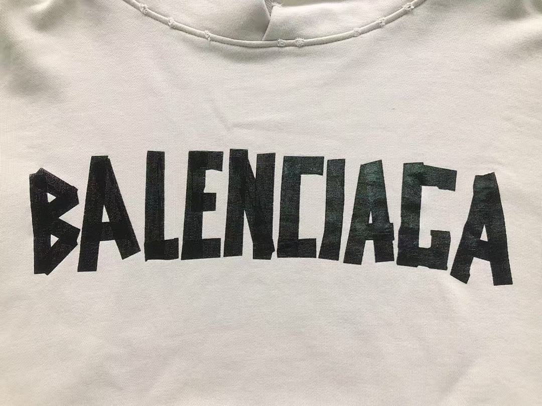 Balenciaga 225 B⭐L⭐⭐⭐IA⭐A HOODIE 5101185136 (Im 170Cm 60Kg I Wear Size S In The Phot) - Image 9