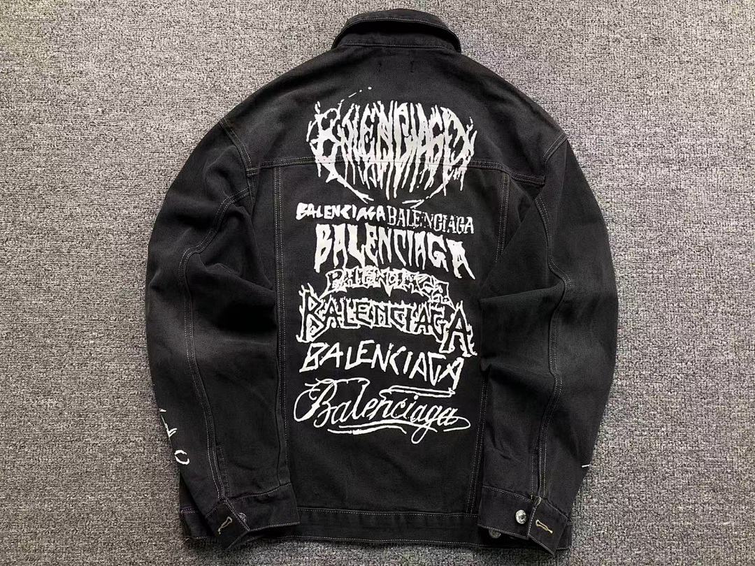 Balenciaga 195 B⭐L⭐⭐⭐IA⭐A JACKET 2122616001 (Im 170Cm 57Kg I Wear Size L In The Phot) - Image 5