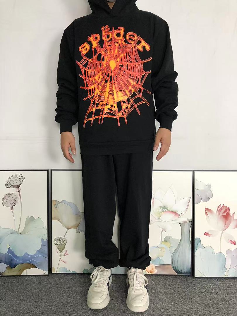 Sp5der TROUSERS 218 SP5DER HOODIE - Image 4
