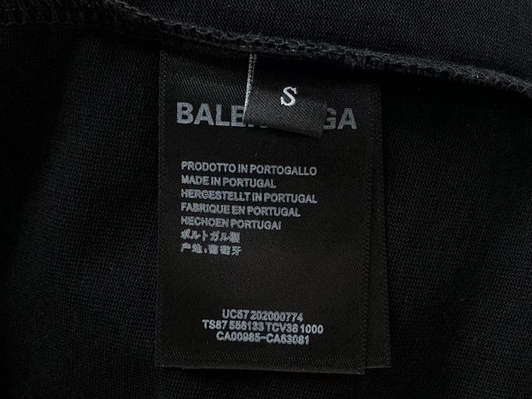 Balenciaga 115 B⭐L⭐⭐⭐IA⭐A T-SHIRT 3103234820 (Im 170Cm 60Kg I Wear Size S In The Phot) - Image 28