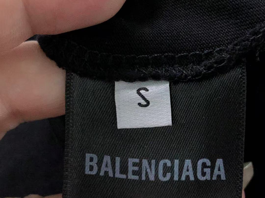 Balenciaga 125 B⭐L⭐⭐⭐IA⭐A T-SHIRT 3203242421 (Im 170Cm 60Kg I Wear Size S In The Phot) - Image 19
