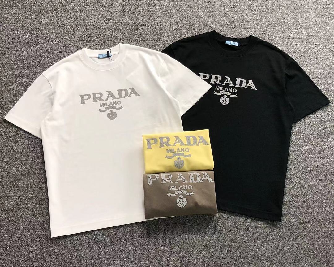 Prada 115 P⭐A⭐A T-SHIRT 5243030147 (Im 170Cm 60Kg I Wear Size M In The Phot) - Image 5