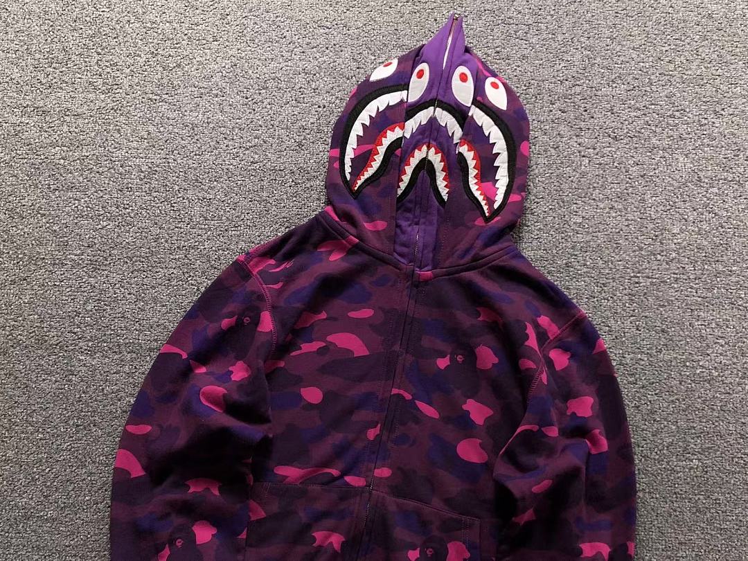 Bape 175 BAPE HOODIE 52070716158 (Im 170Cm 60Kg I Wear Size M In The Phot) - Image 26