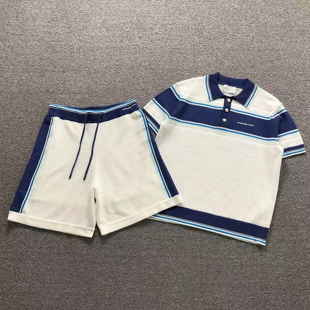 Casablanca 409 CASABLANCA T-SHIRT SHORTS 3205162621 (Im 170Cm 60Kg I Wear Size L In The Phot)